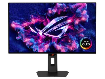 La parte anteriore dell'Asus XG27AQWMG. (Fonte: Asus)