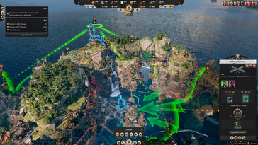 Nella foto: uno screenshot del gameplay di Corsair Cove.