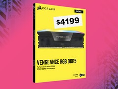 Il box di memoria Corsair Vengeance DDR5 è stato mostrato con un prezzo di 4199 dollari