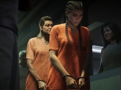 Lucia di GTA 6 raffigurata in carcere