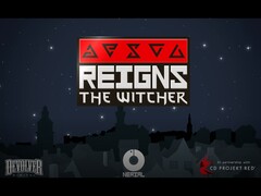Reigns: The Witcher uscirà il 25 febbraio. (Fonte immagine: DevolverDigital via YouTube)
