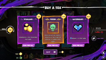 Nell'immagine: uno screenshot di gioco tratto da SPAM.