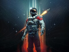 Un personaggio di Starfield.