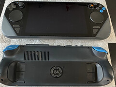 Questo prototipo di Steam Deck è significativamente meno potente delle unità di vendita al dettaglio. (Fonte immagine: eBay - modificato)