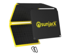 Il pannello solare SunJack da 60 W è dotato di porte USB-C e USB-A per la ricarica diretta. (Fonte: SunJack)