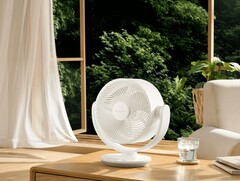 Il ventilatore intelligente da tavolo per la circolazione dell&#039;aria di Xiaomi (nella foto) è arrivato in Europa. (Fonte: Xiaomi)