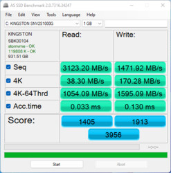 AS SSD (campione USA - 6800H)