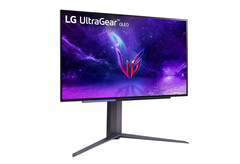 L&#039;LG UltraGear 27GR95QE-B è un&#039;opzione più economica della serie UltraGear. (Fonte: LG)