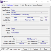 CPU-Z - Scheda madre