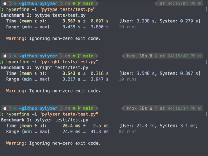 Si dice che lo strumento di analisi Python pylyzer sia molto performante grazie alla sua programmazione in Rust (Immagine: pylyzer/GitHub).