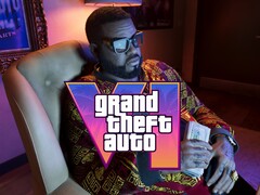 Banner con il prezzo del preordine di GTA 6, con Boobie Ike che tiene in mano dei contanti