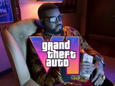 Banner con il prezzo del preordine di GTA 6, con Boobie Ike che tiene in mano dei contanti