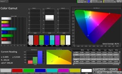 Spazio colore CalMAN sRGB