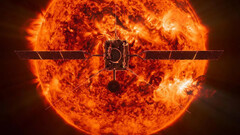 La sonda Solar Orbiter in avvicinamento al Sole. Nella foto: rappresentazione concettuale della sonda Solar Orbiter (Fonte: ESA)