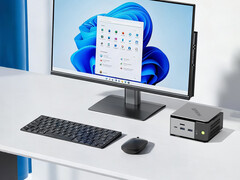 Il prezzo del GMK M8 è di circa 280 dollari in Cina. Nella foto: un'immagine promozionale del mini PC. (Fonte: GMKtec)