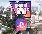 Il logo di GTA 6 mostrato insieme all'icona dell'app PlayStation