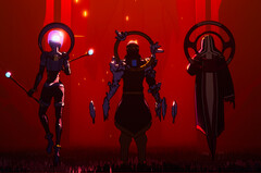 Il teaser di Gatekeeper Steam mostra tre guardiani con uno sfondo rosso