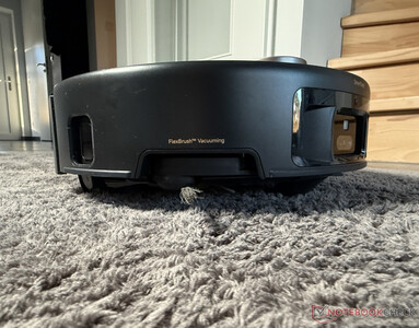 Il telaio può sollevarsi leggermente sui tappeti