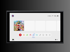 Menu iniziale di Nintendo Switch 2 (Nintendo of America, app Nintendo Today!)