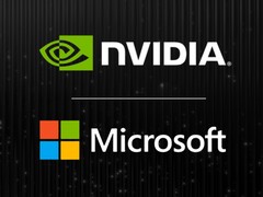 Vengono mostrati i loghi di Nvidia e Microsoft (Fonte: blog Nvidia con modifiche)