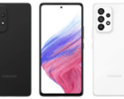 Il Galaxy A53 5G in due dei suoi quattro colori. (Fonte: WinFuture)