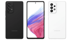 Il Galaxy A53 5G in due dei suoi quattro colori. (Fonte: WinFuture)