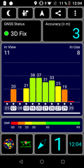 GPS test: outdoors