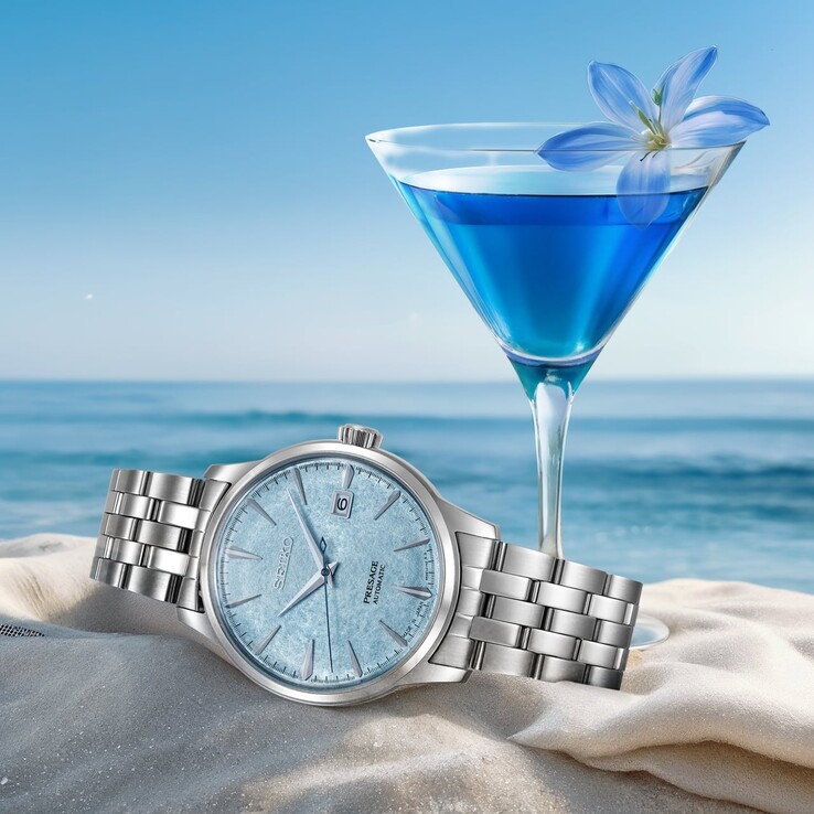 L'orologio Seiko Presage Cocktail Time Maya Bay Limited Edition. (Fonte: Seiko)