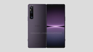 Xperia 1 V (Fonte immagine: GreenSmartphones/@OnLeaks)