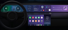 Un&#039;interfaccia utente di CarPlay di nuova generazione. (Fonte: Apple)