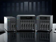 Il NAS Lockerstor di Asustor dispone di un massimo di 6 alloggiamenti per unità per una capacità massima di 212 TB. (Fonte: Asustor)