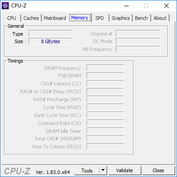 CPU-Z Memoria