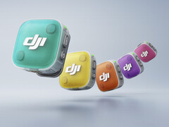 L'ultima versione del microfono di DJI può essere personalizzata con diversi pannelli frontali magnetici.