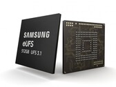 Samsung avvia la produzione di memorie eUFS 3.1 da 512GB per smartphone