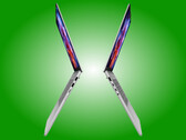 L'IdeaPad Slim 5 15IWC11 presenta un telaio superiore e uno inferiore in alluminio anodizzato.