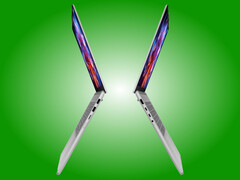 L'IdeaPad Slim 5 15IWC11 presenta un telaio superiore e uno inferiore in alluminio anodizzato.