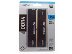 Kit di memoria RAM Micron Crucial Pro 64 GB DDR4. (Fonte: Crucial)