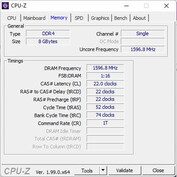 Memoria CPU-Z