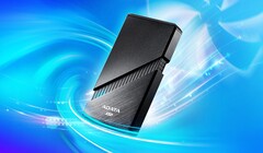 Si dice che l&#039;Adata SE920 sia significativamente più veloce del Samsung T9, grazie all&#039;USB 4. (Immagine: Adata)