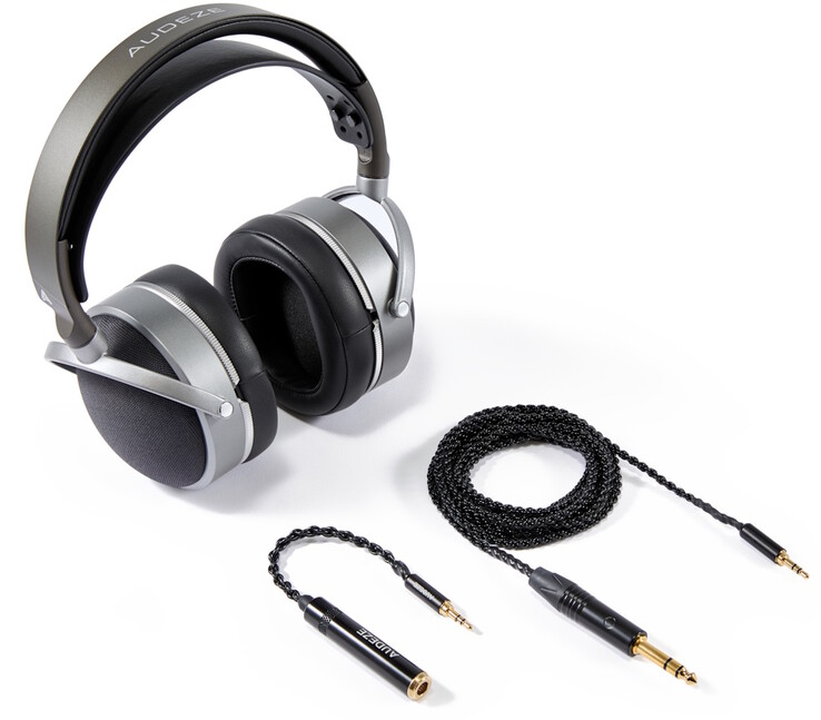 Audeze LCD-S20 è dotato di un cavo per cuffie staccabile e di un adattatore da 3,5 mm a 6,3 mm. (Fonte: Audeze)