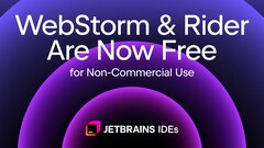 WebStorm e Rider di JetBrains sono disponibili per il download per uso non commerciale. (Fonte immagine: JetBrains)
