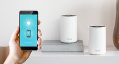 Il sistema Wi-Fi mesh tri-band Deco XE75 può fornire velocità di 5.400 Mbps. (Fonte: TP-Link)