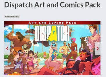Pack Dispatch Art e Fumetti Invariato su altre regioni del Nintendo eShop (Fonte immagine: screenshot, Nintendo)