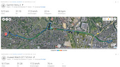 Prova su strada del GNSS (41 mm): Riepilogo
