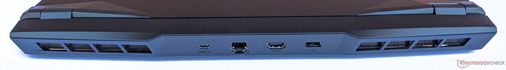 Retro: 1x USB Type-C 3.2 Gen. 2, Gigabit LAN, HDMI, alimentazione