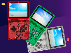 L'RG34XX SP potrebbe essere il prossimo prodotto di Anbernic dopo il rilascio dell'RG557. (Fonte: Anbernic - modifica)