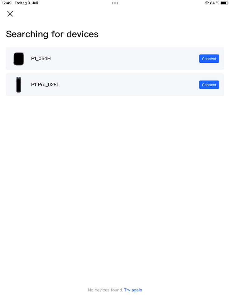 I due registratori basati sull'intelligenza artificiale, il P1 e il P1 Pro, utilizzano la stessa app e offrono quindi funzionalità identiche.