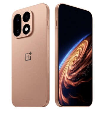 Il OnePlus 16 nella variante di colore “Mars Masterpiece”.