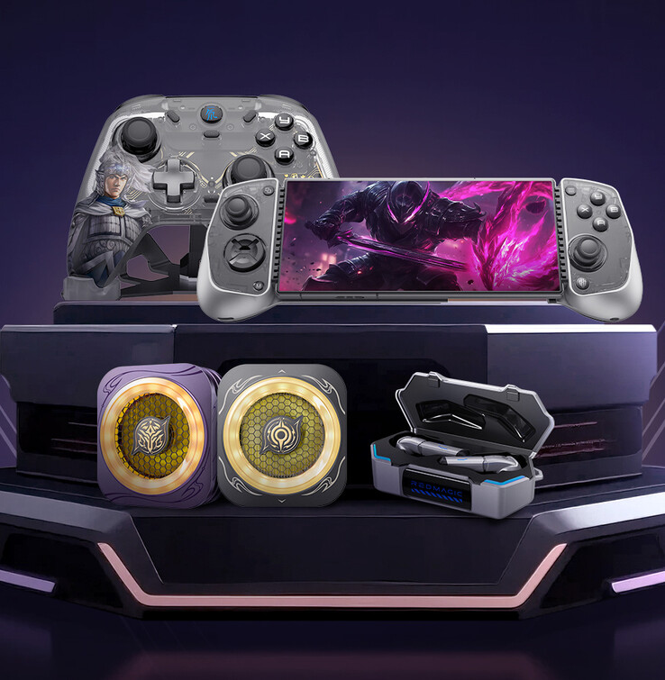 Il nuovo Blade Controller è uno dei numerosi accessori di gioco che RedMagic ha introdotto contemporaneamente. (Fonte: RedMagic)