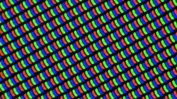 Rappresentazione dei sub-pixel in una classica matrice RGB